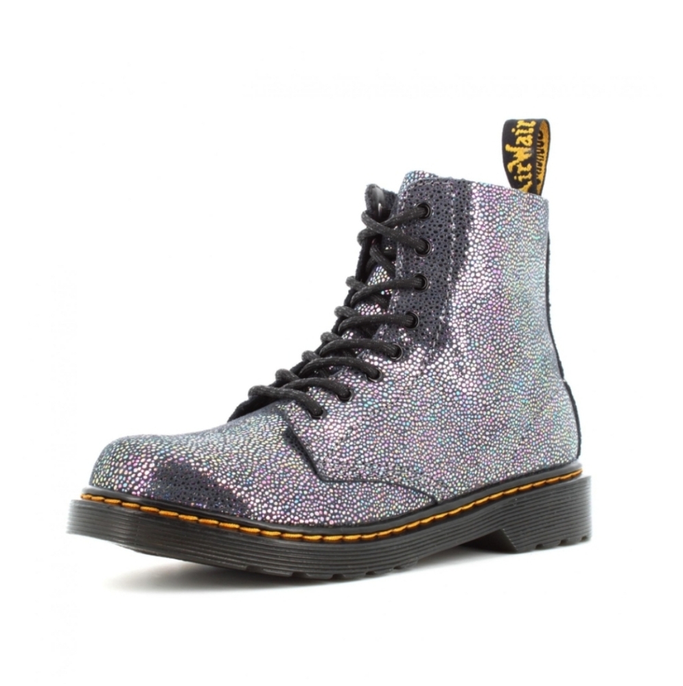 Dr. Martens Pascal Gray Iridescent lace up